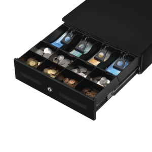 DIEBOLD NIXDORF Diebold Nixdorf KA17, negro, x Pr.): 340 x 118 x 367 mm, Cajón portamonedas Diebold Nixdorf KA17