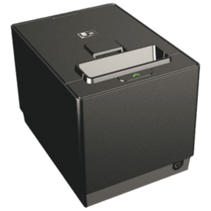 DIEBOLD NIXDORF Diebold Nixdorf P1200, USB, 8 dots/mm (203 dpi), cutter, zwart | CRP1200-BLA-JT50