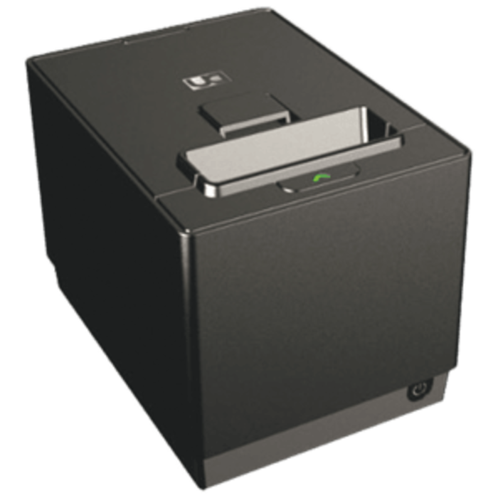 DIEBOLD NIXDORF Diebold Nixdorf P1200, USB, 8 dots/mm (203 dpi), cutter, black | CRP1200-BLA-JT50