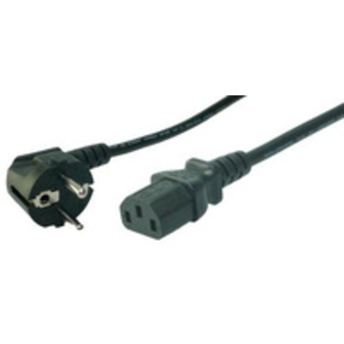 ELO Cable de alimentación Elo, negro, Con un peso de 0
