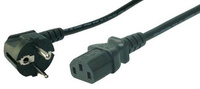 ELO Cable de alimentación Elo, negro, Con un peso de 0