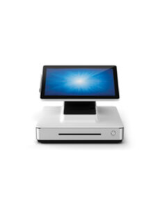 ELO E833323 Elo PayPoint Plus, 39,6 cm (15,6''), Projected Capacitive, SSD, MKL, Scanner, Win. 10, bianco