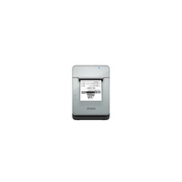 EPSON Epson TM-L100, 8 puntos/mm (203 ppp), cortador, sin soporte, USB, Lightning, Ethernet, negro | C31CJ52111
