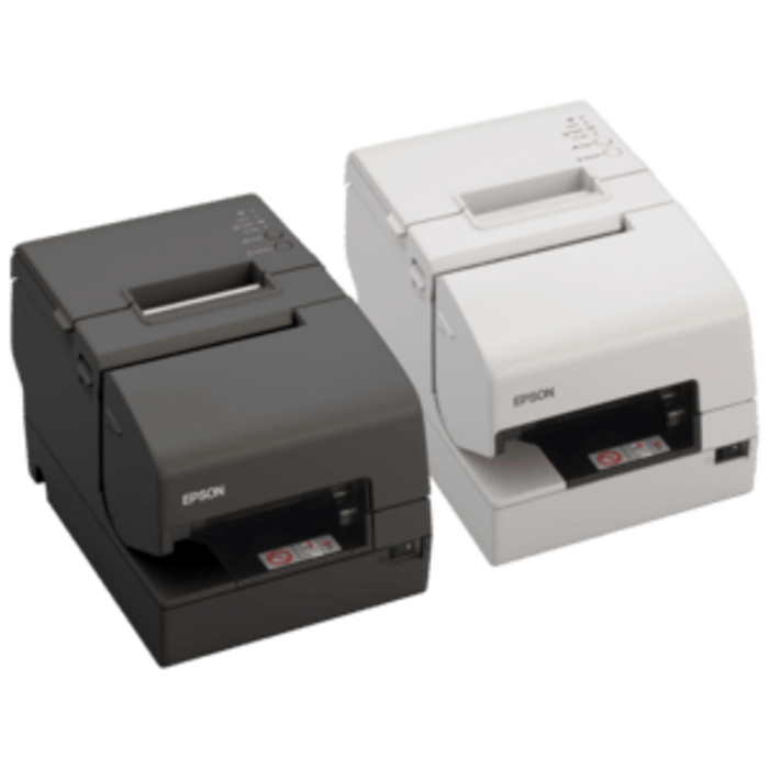 EPSON Epson TM-H6000V, USB, RS232, Ethernet, cortador, MICR, OPOS, ePOS, blanco | C31CG62213