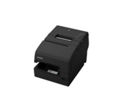 EPSON Epson TM-H6000V, USB, powered USB, Ethernet, massicot, MICR, OPOS, ePOS, noir