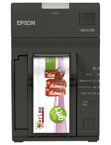 EPSON Epson TM-C710, USB, Ethernet, grey | C31CA91021