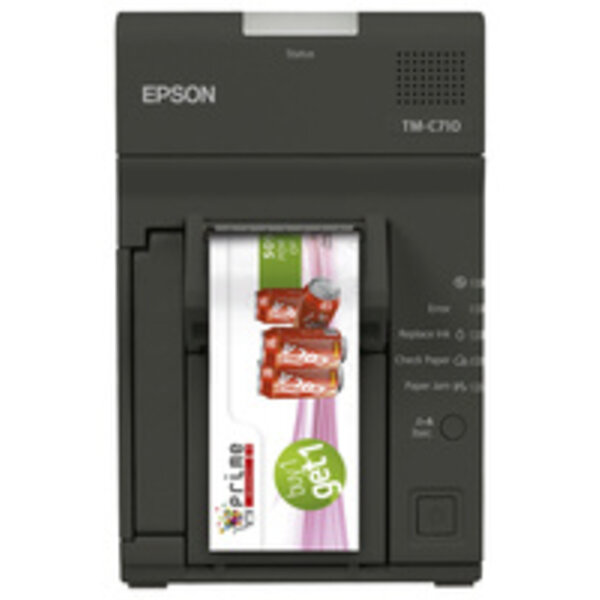 EPSON C31CA91021 Epson TM-C710, USB, Ethernet, grigio