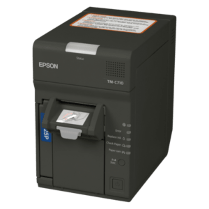 EPSON Epson TM-C710, USB, Ethernet, gris, 58 mm