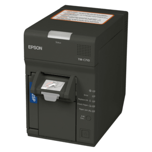 EPSON Epson TM-C710, USB, Ethernet, grau, 58mm