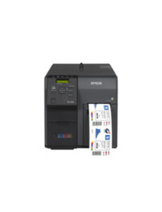 EPSON Epson ColorWorks C7500G, cutter, disp., USB, Ethernet, zwart | C31CD84312