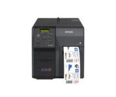 EPSON Epson ColorWorks C7500G, cutter, disp., USB, Ethernet, black | C31CD84312