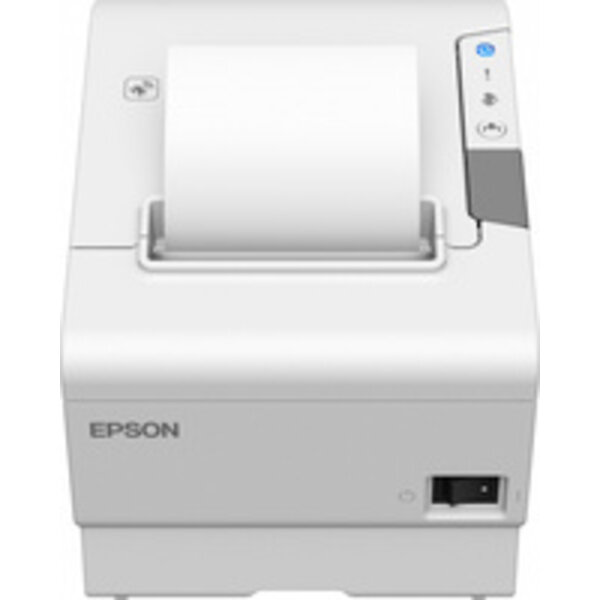 EPSON Epson TM-T88VI, USB, RS232, Ethernet, ePOS, white | C31CE94102A0