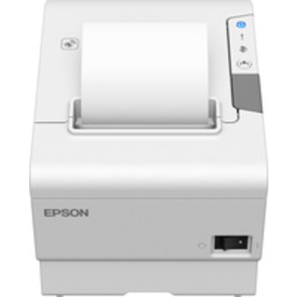 EPSON Epson TM-T88VI, USB, RS232, Ethernet, ePOS, white | C31CE94102