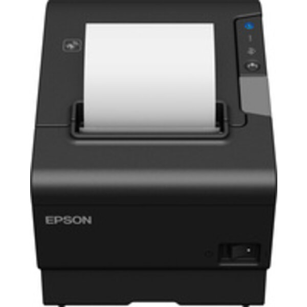EPSON Epson TM-T88VI, USB, RS232, Ethernet, ePOS, zwart | C31CE94112