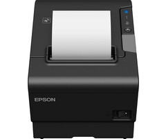 EPSON Epson TM-T88VI, USB, RS232, Ethernet, ePOS, black | C31CE94111