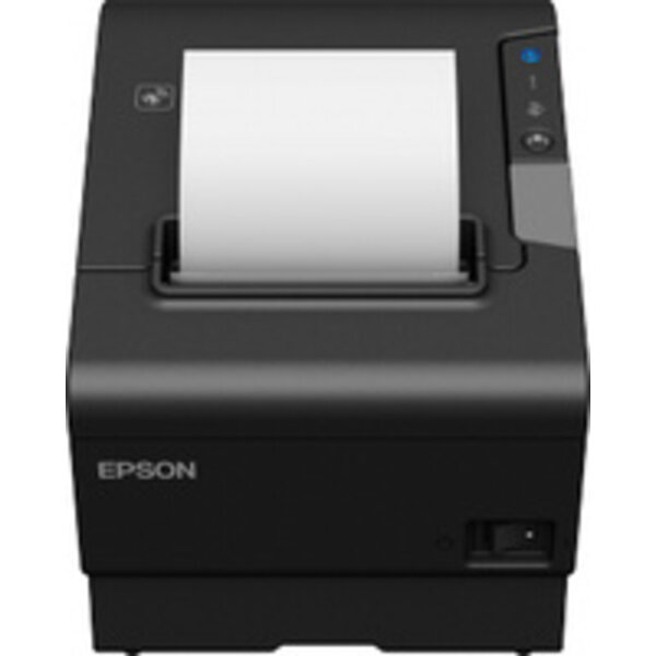 EPSON Epson TM-T88VI, USB, RS232, Ethernet, ePOS, black | C31CE94111A0