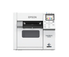 EPSON Epson ColorWorks C4000, Matt Black Ink, cutter, ZPLII, USB, Ethernet | C31CK03102MK
