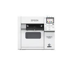 EPSON Epson ColorWorks C4000, Glänzende Schwarztinte, Cutter, ZPLII, USB, Ethernet