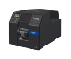 EPSON C31CH76202MK Epson ColorWorks CW-C6000Pe (mk), décolleur, écran, USB, Ethernet, noir