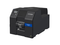 EPSON Epson ColorWorks CW-C6000Pe (mk), décolleur, écran, USB, Ethernet, noir, 112 mm