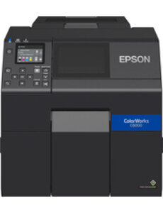 EPSON Epson ColorWorks CW-C6000Ae (mk), cutter, disp., USB, Ethernet, black | C31CH76102MK