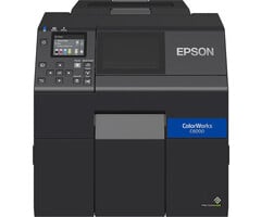 EPSON Epson ColorWorks CW-C6000Ae (mk), massicot, écran, USB, Ethernet, noir