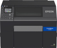 EPSON C31CH77102 Epson ColorWorks CW-C6500Ae, Cutter, Disp., USB, Ethernet, schwarz