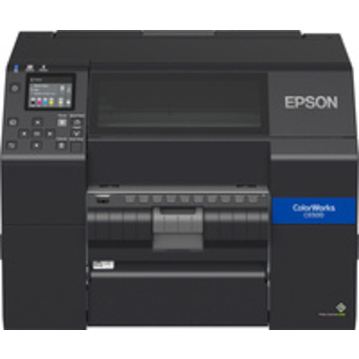 EPSON Epson ColorWorks CW-C6500Pe (mk), décolleur, écran, USB, Ethernet, noir, 216 mm