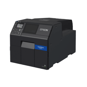 EPSON Epson ColorWorks CW-C6500Ae (mk), massicot, écran, USB, Ethernet, noir, 216 mm