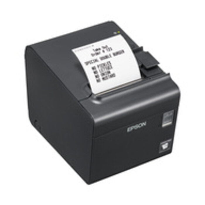 EPSON Epson TM-L90LF, 8 dots/mm (203 dpi), linerless, USB, RS232, zwart | C31C412682