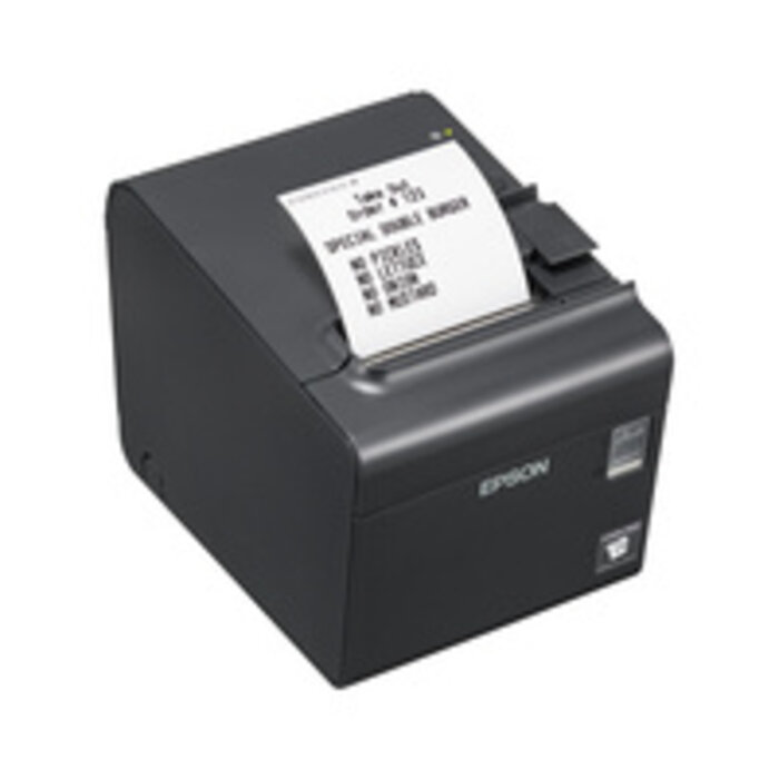 EPSON Epson TM-L90LF, 8 punti /mm (203dpi), linerless, USB, RS232, nero, 80 mm