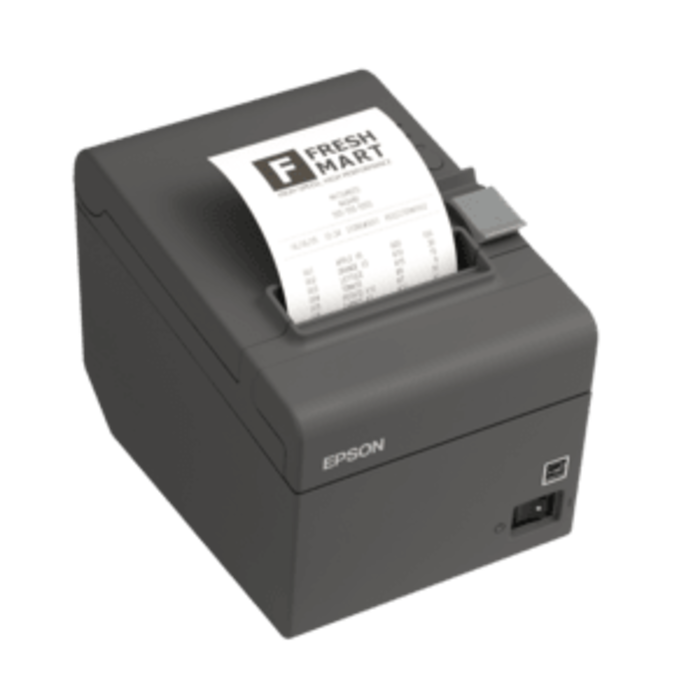 EPSON Epson TM-T20III, USB, RS232, 8 Punkte/mm (203dpi), Cutter, ePOS, schwarz, 80mm