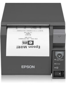 EPSON C31CD38032A0 Epson TM-T70II, USB, RS232, gris foncé
