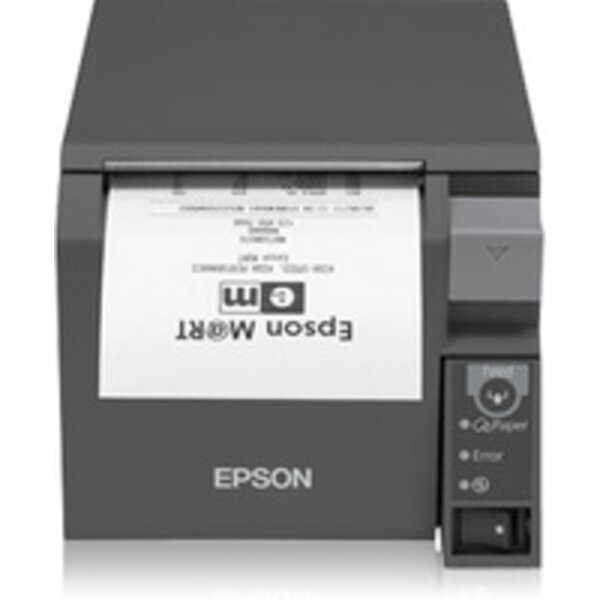 EPSON C31CD38025A1 Epson TM-T70II, USB, RS232, noir