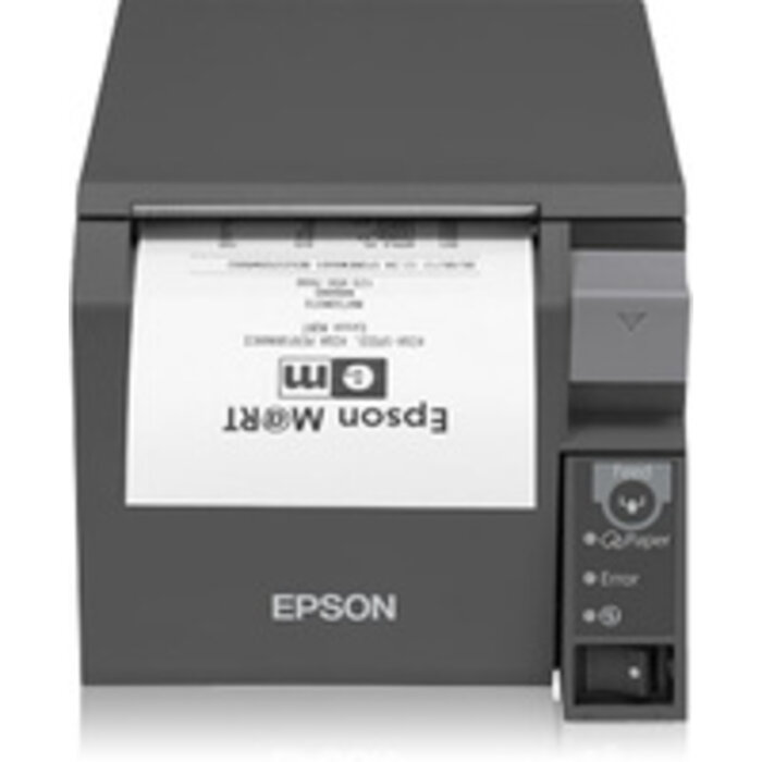 EPSON Epson TM-T70II, USB, RS232, negro, Está equipada con una interfaz USB y RS232, 80 mm