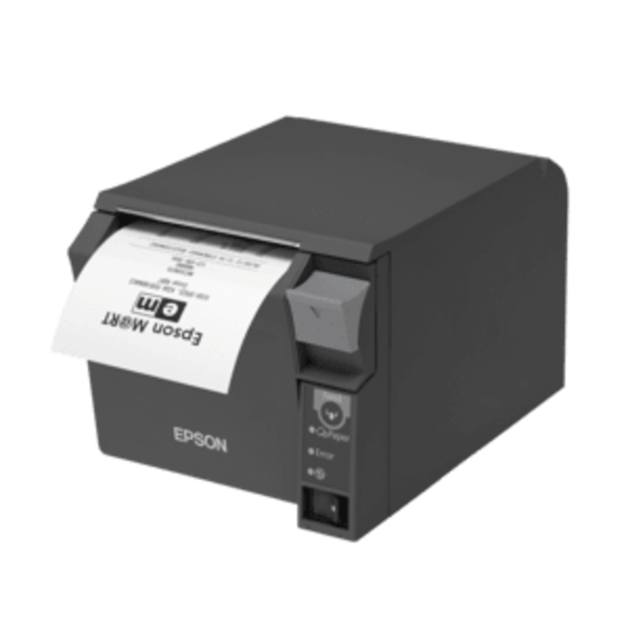 EPSON Epson TM-T70II, USB, RS232, black, 2900 g, 80 mm
