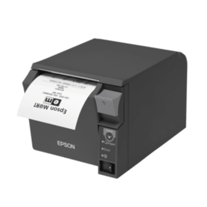 EPSON Epson TM-T70II, USB, RS232, negro, Está equipada con una interfaz USB y RS232, 80 mm
