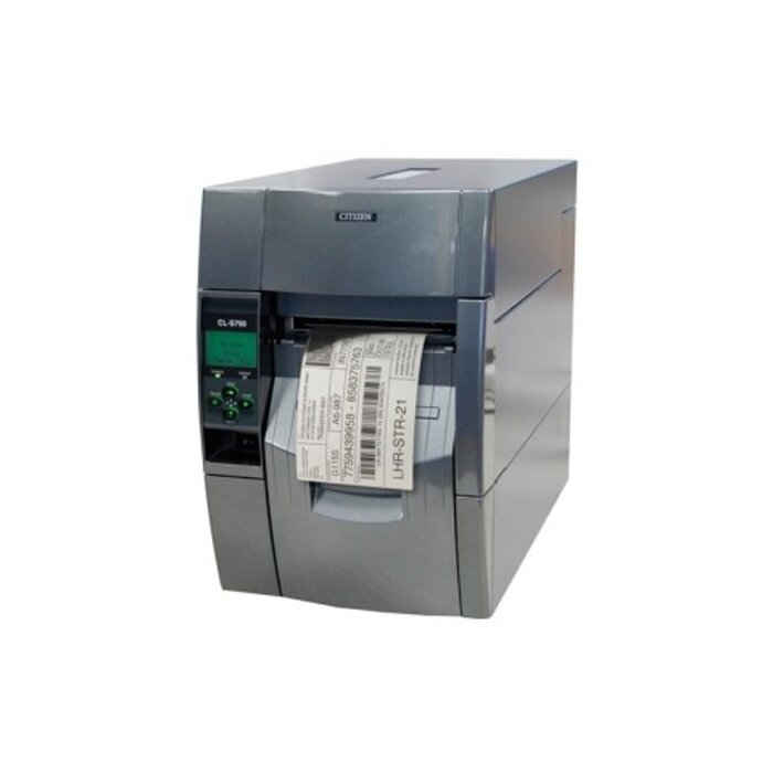 CITIZEN Citizen CL-S700IIR, 8 puntos/mm (203 ppp), rebobinado, MS, EPL, ZPLII, Datamax, multi-IF (Ethernet) | CLS700IIRCEXXX
