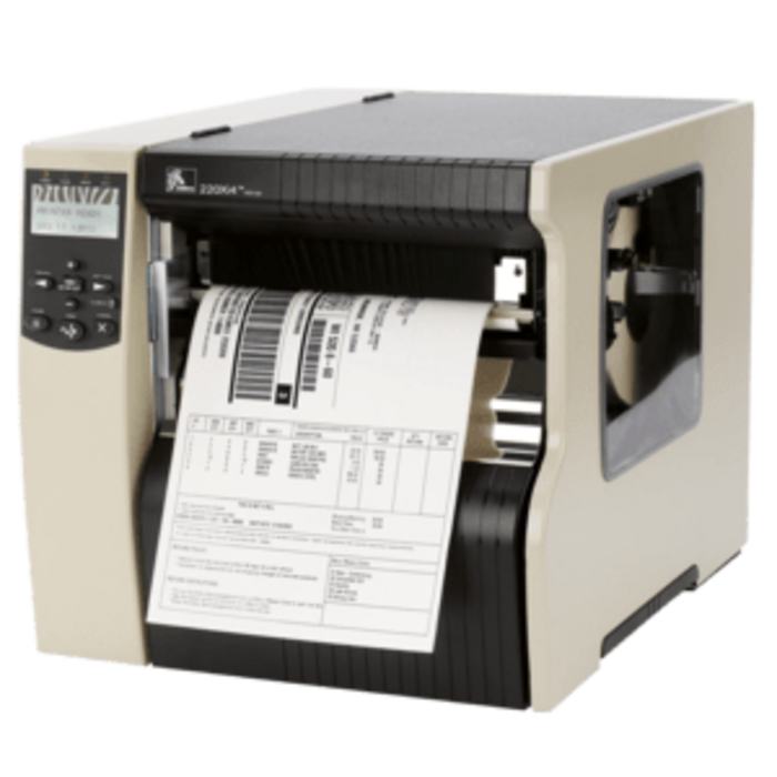 Zebra 220-8KE-00103 Zebra 220Xi4, 8 Punkte/mm (203dpi), Cutter, RTC, ZPLII, Printserver (Ethernet, WLAN)