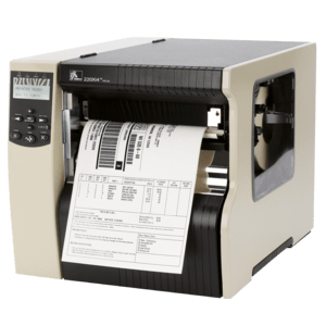 Zebra Zebra 220Xi4, 12 Punkte/mm (300dpi), Peeler, Rewind, RTC, Multi-IF, Printserver (Ethernet), RS232