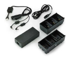 Zebra SAC-MPP-6BCHEU1-01 Zebra Dual-Akkuladestation, 3-Fach, EU