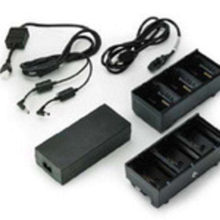 Zebra Zebra dual battery charger, 3 slots, EU | SAC-MPP-6BCHEU1-01