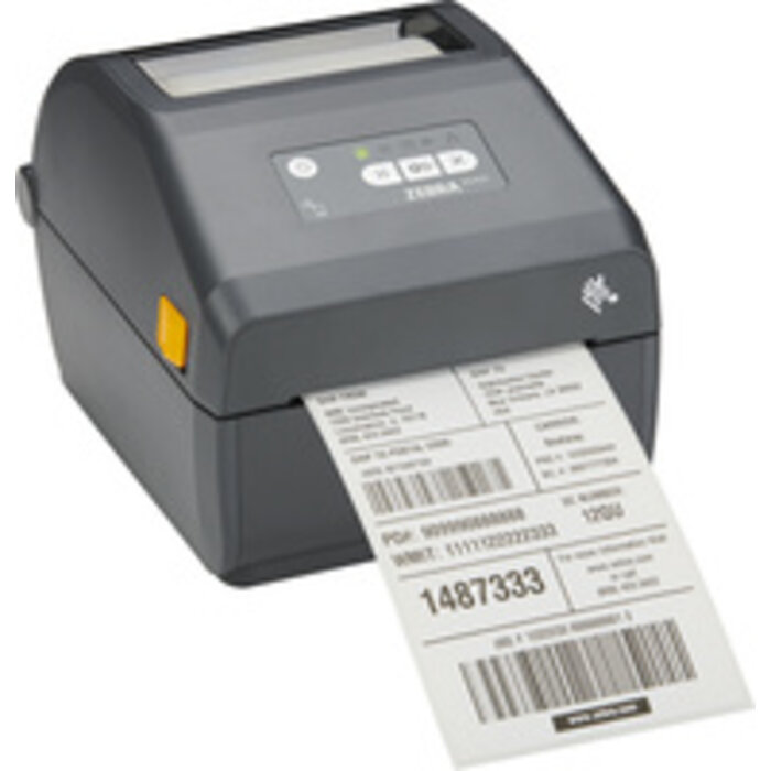 Zebra Zebra ZD421c, cartouche ruban, 12 pts/mm (300 dpi), RTC, EPLII, ZPLII, USB, USB Host, BT (BLE), Ethernet, gris, Bluetooth