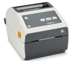 Zebra Zebra ZD421c Healthcare, cartucho, 8 puntos/mm (203 ppp), RTC, EPLII, ZPLII, USB, host USB, Bluetooth, Wi-Fi, gris | ZD4AH42-C0EW02EZ
