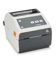 Zebra Zebra ZD421c Healthcare, Farbbandkassette, 8 Punkte/mm (203dpi), RTC, EPLII, ZPLII, USB, USB-Host, BT, WLAN, grau, 256MB RAM / 512MB Flash