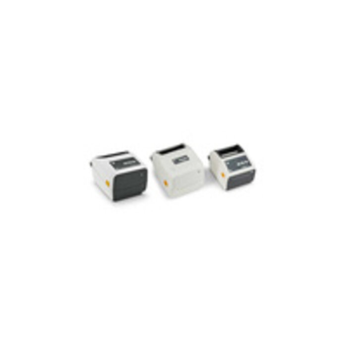 Zebra Zebra ZD421c Healthcare, Farbbandkassette, 12 Punkte/mm (300dpi), RTC, EPLII, ZPLII, USB, USB-Host, BT, WLAN, weiß, 256MB RAM / 512MB Flash