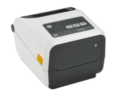 Zebra ZD4AH42-30EE00EZ Zebra ZD421t Healthcare, 8 Punkte/mm (203dpi), RTC, USB, USB-Host, BT (BLE), Ethernet, weiß