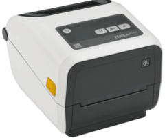 Zebra ZD4AH43-30EW02EZ Zebra ZD421t Healthcare, 12 Punkte/mm (300dpi), RTC, USB, USB-Host, BT, WLAN, weiß