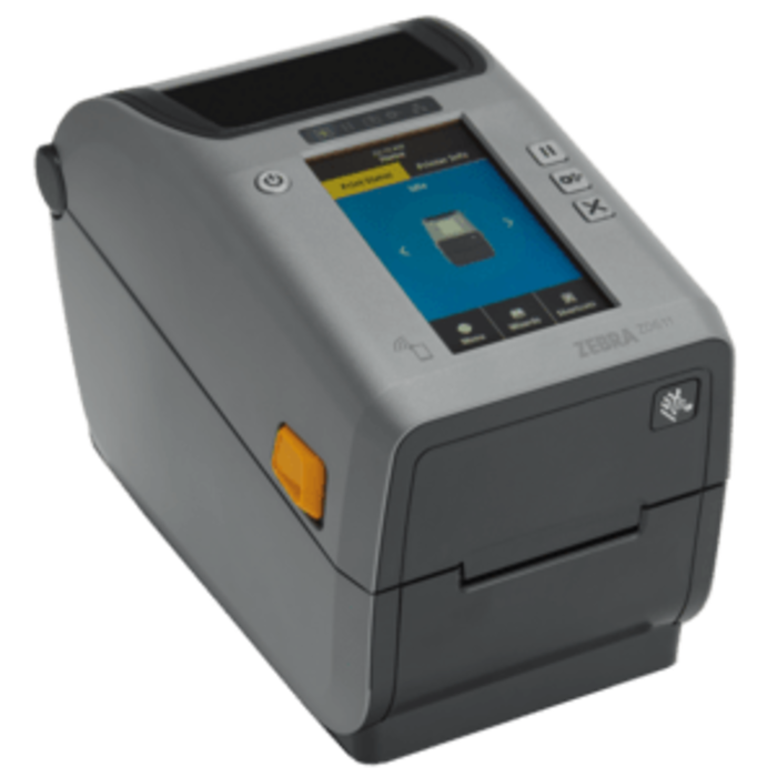 Zebra Zebra ZD611, 8 dots/mm (203 dpi), peeler, disp. (kleur), EPLII, ZPLII, USB, BT, Ethernet, WLAN | ZD6A122-T1EB02EZ