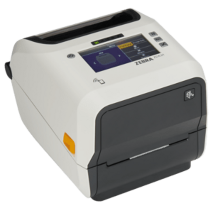 Zebra Zebra ZD621d Healthcare, 8 pts/mm (203 dpi), écran (couleur), RTC, USB, USB Host, RS232, BT, Ethernet, WiFi, blanc, Bluetooth